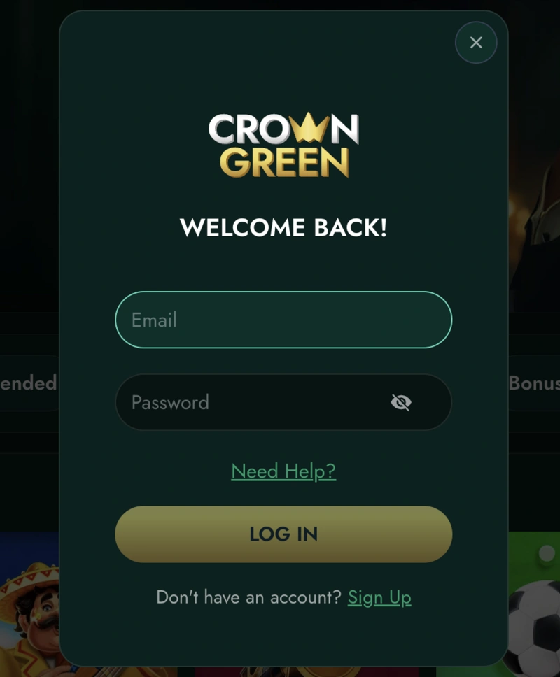CrownGreen Login
